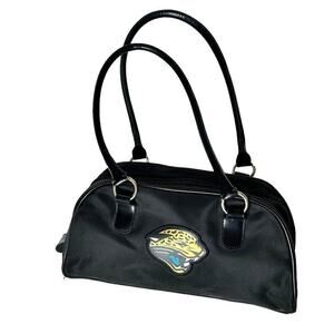 Jacksonville Jaguars NFL HandBag Purse Black Polyester Zip Pocket Bag See Photos